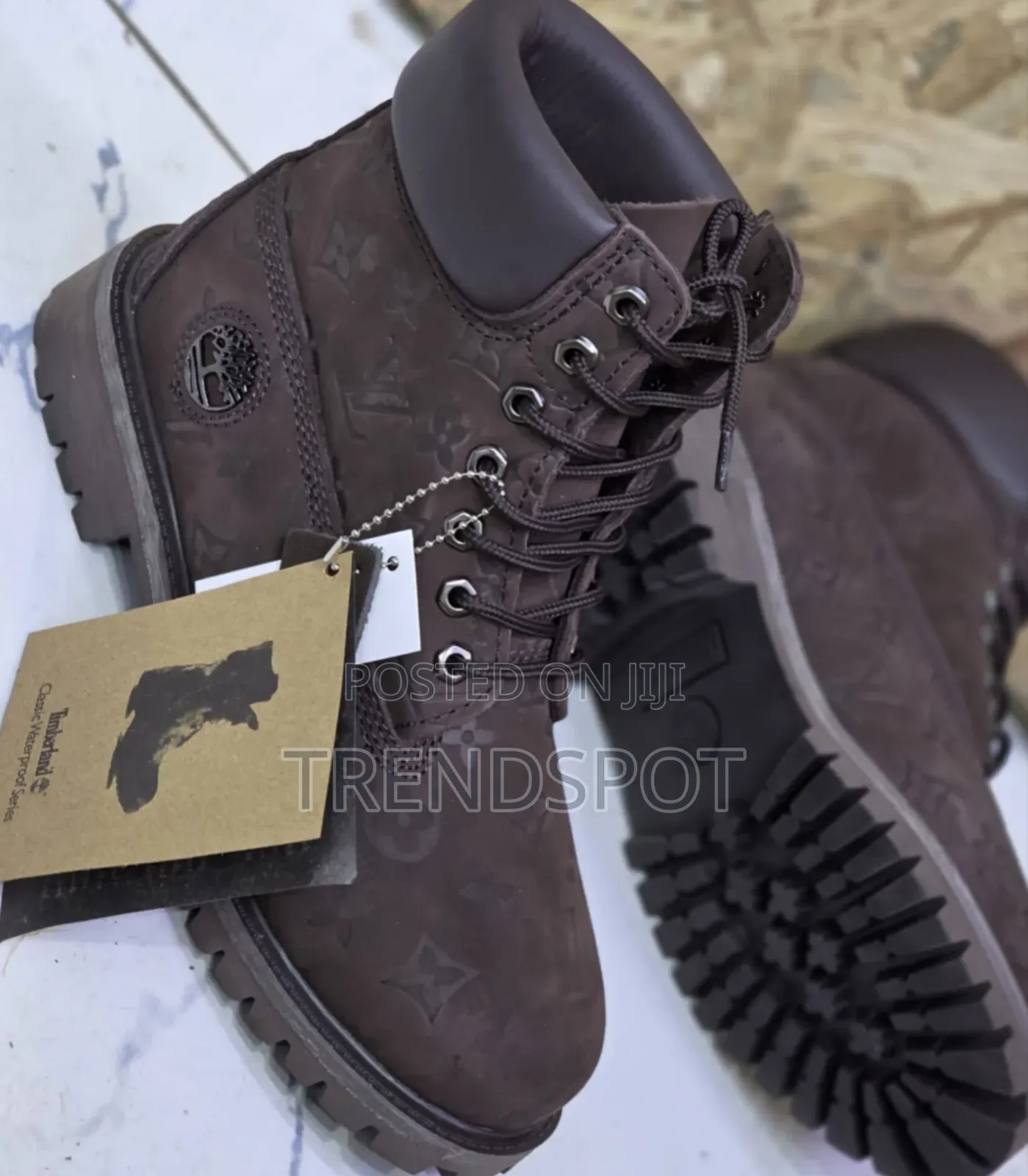 Timber Louis Vuitton Coffee Sizes 40-45