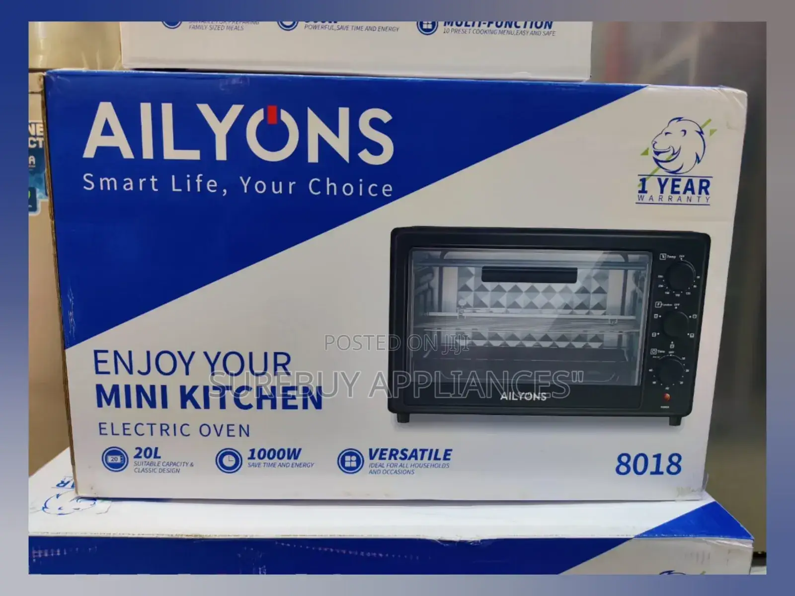 *Ailyons Oven 20litres