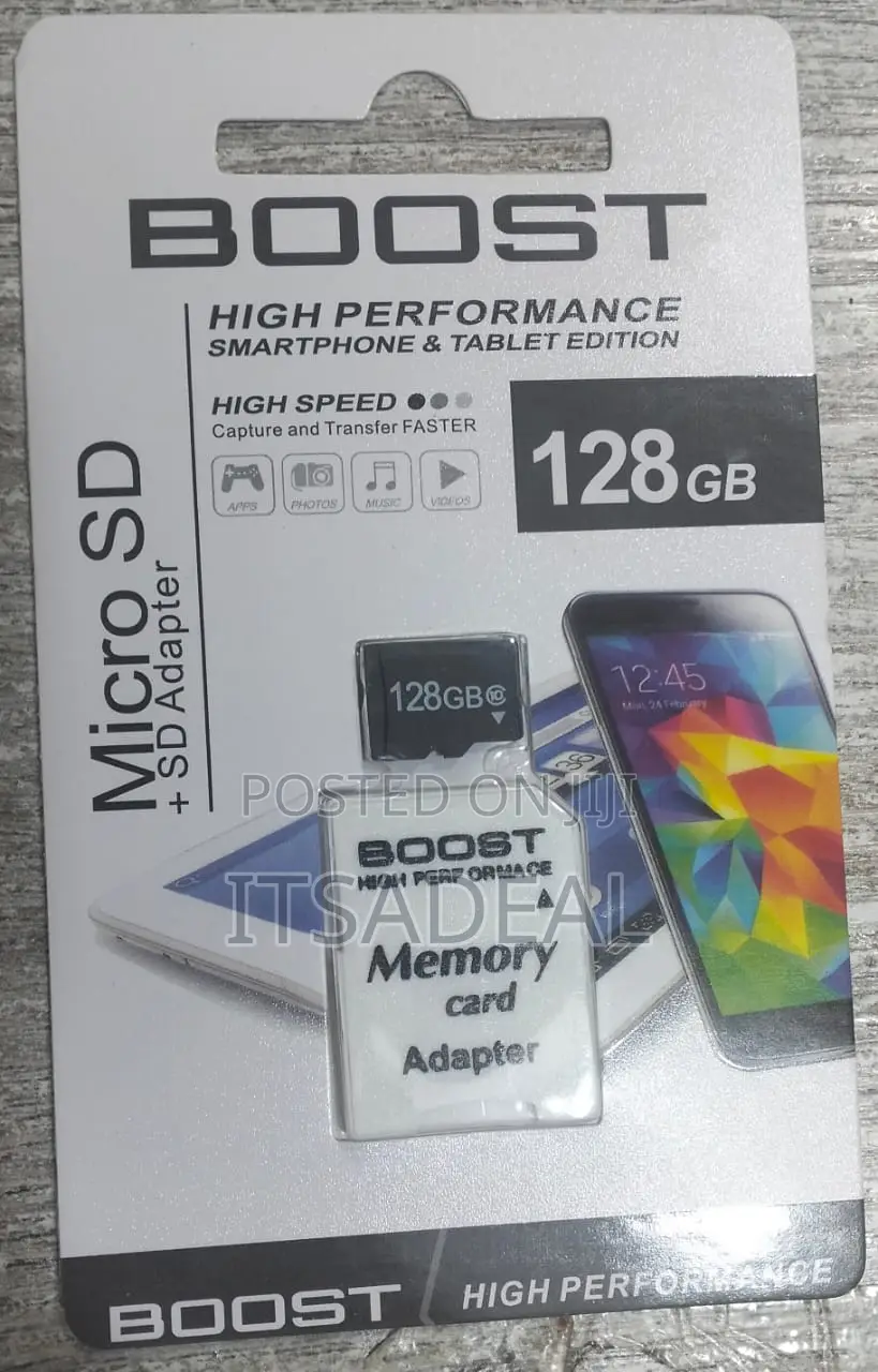 128 Gb Memory Card (Boost)