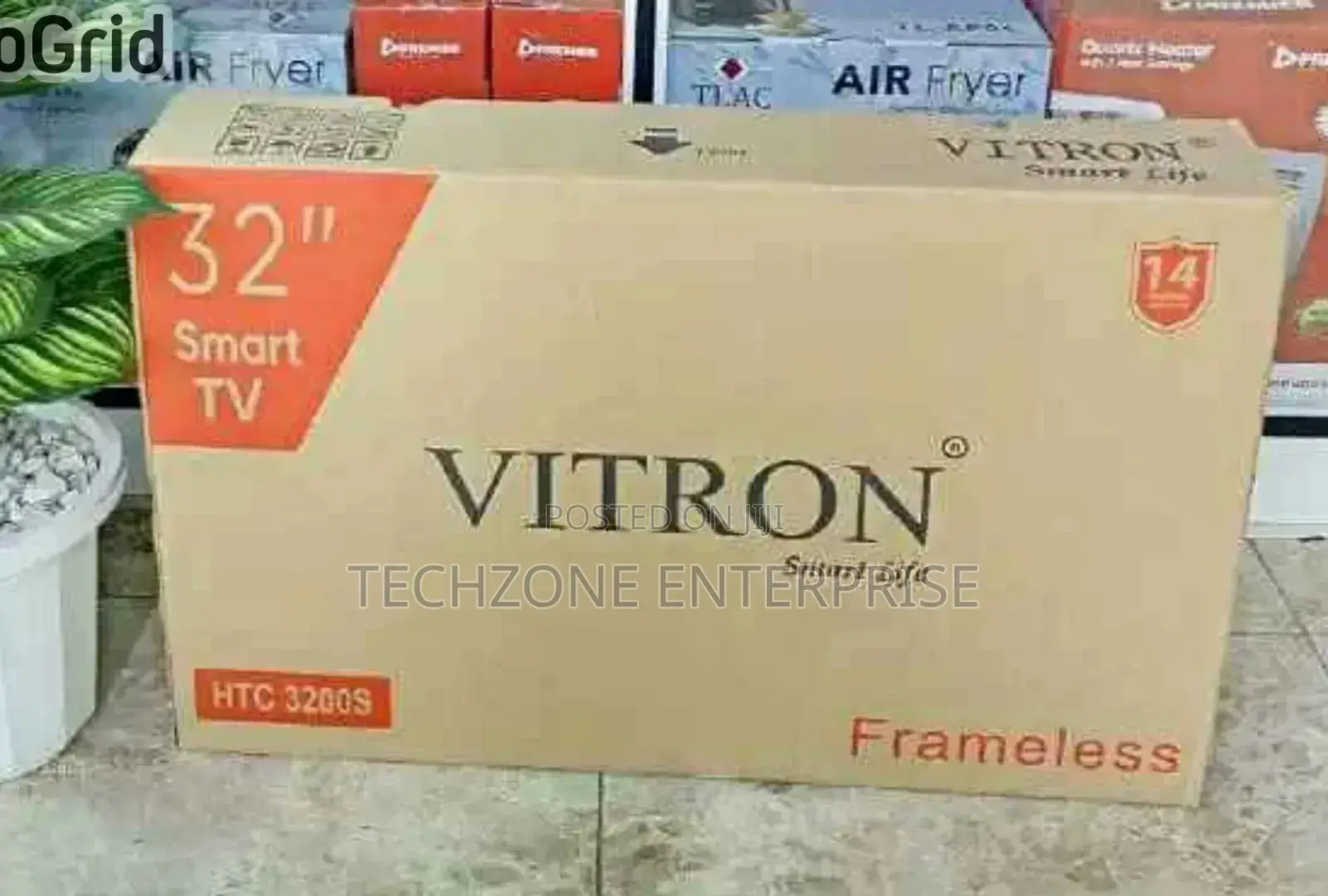 Vitron HTC-3200s 32′′ Frameless Smart Android Tv Warranty,