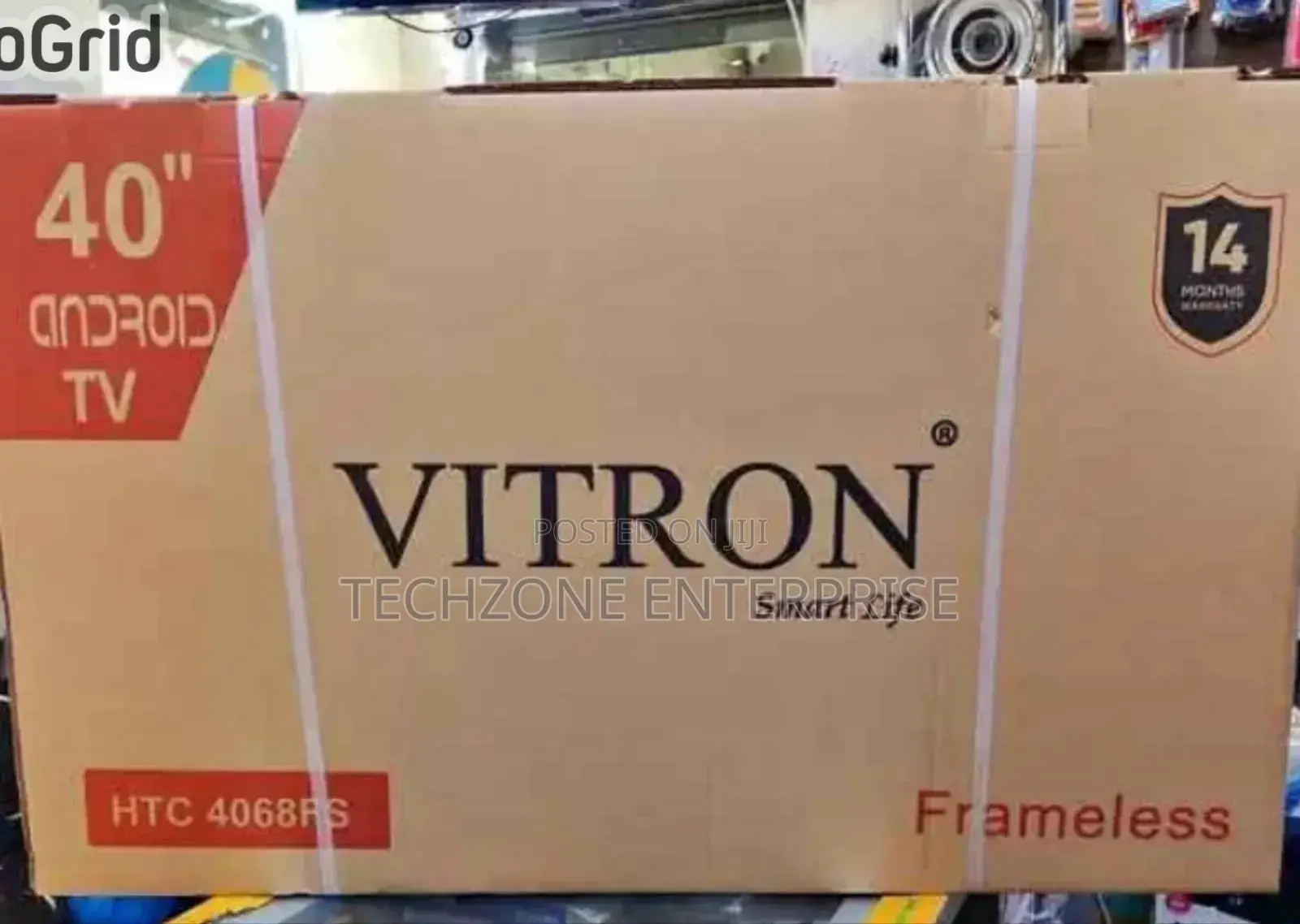 Vitron 40" Inch Smart Android Led Hd Tv (Htc4068fs)