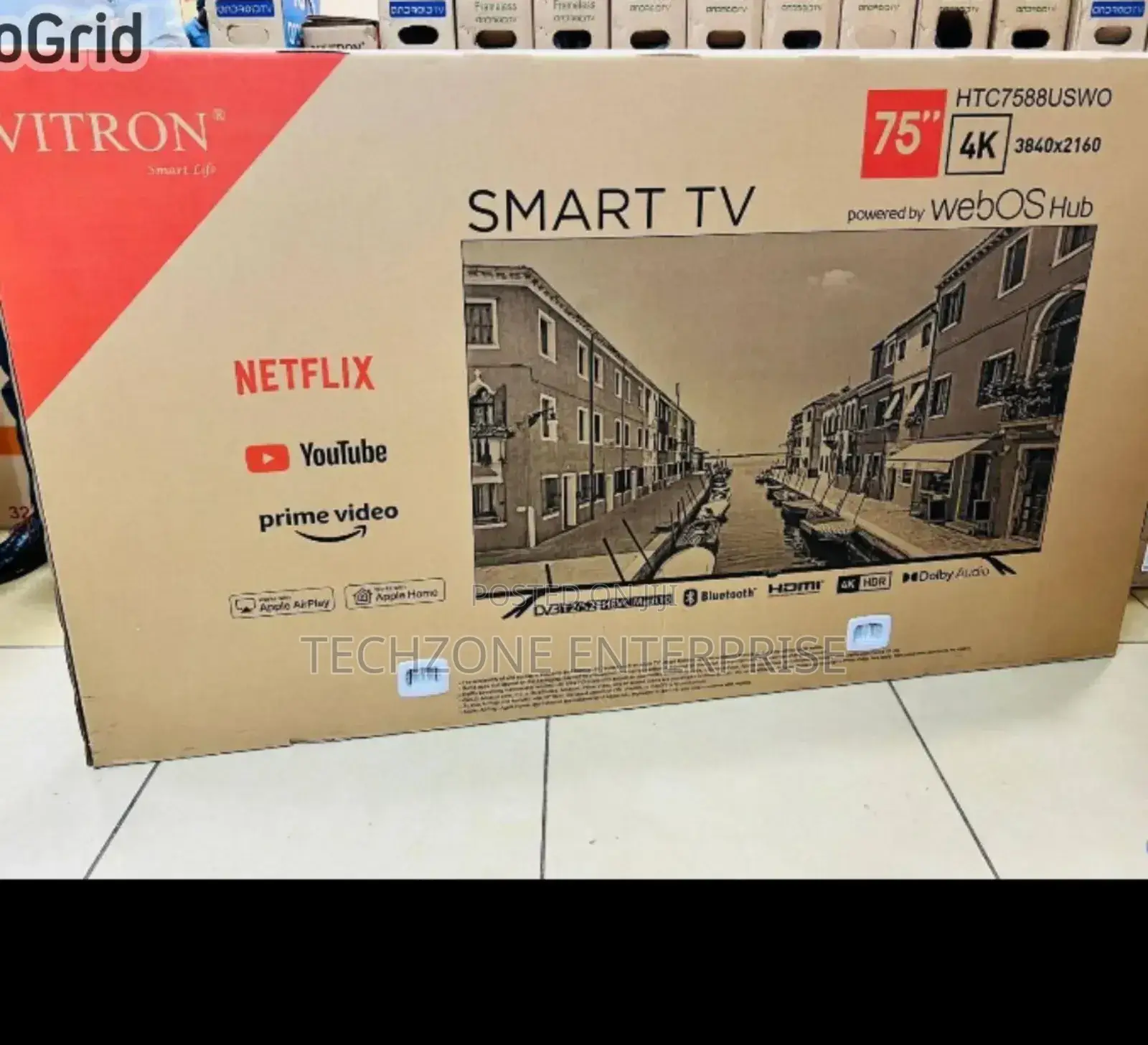Vitron (Htc7588uswo) 75′′ Uhd Frameless Smart Webos Tv