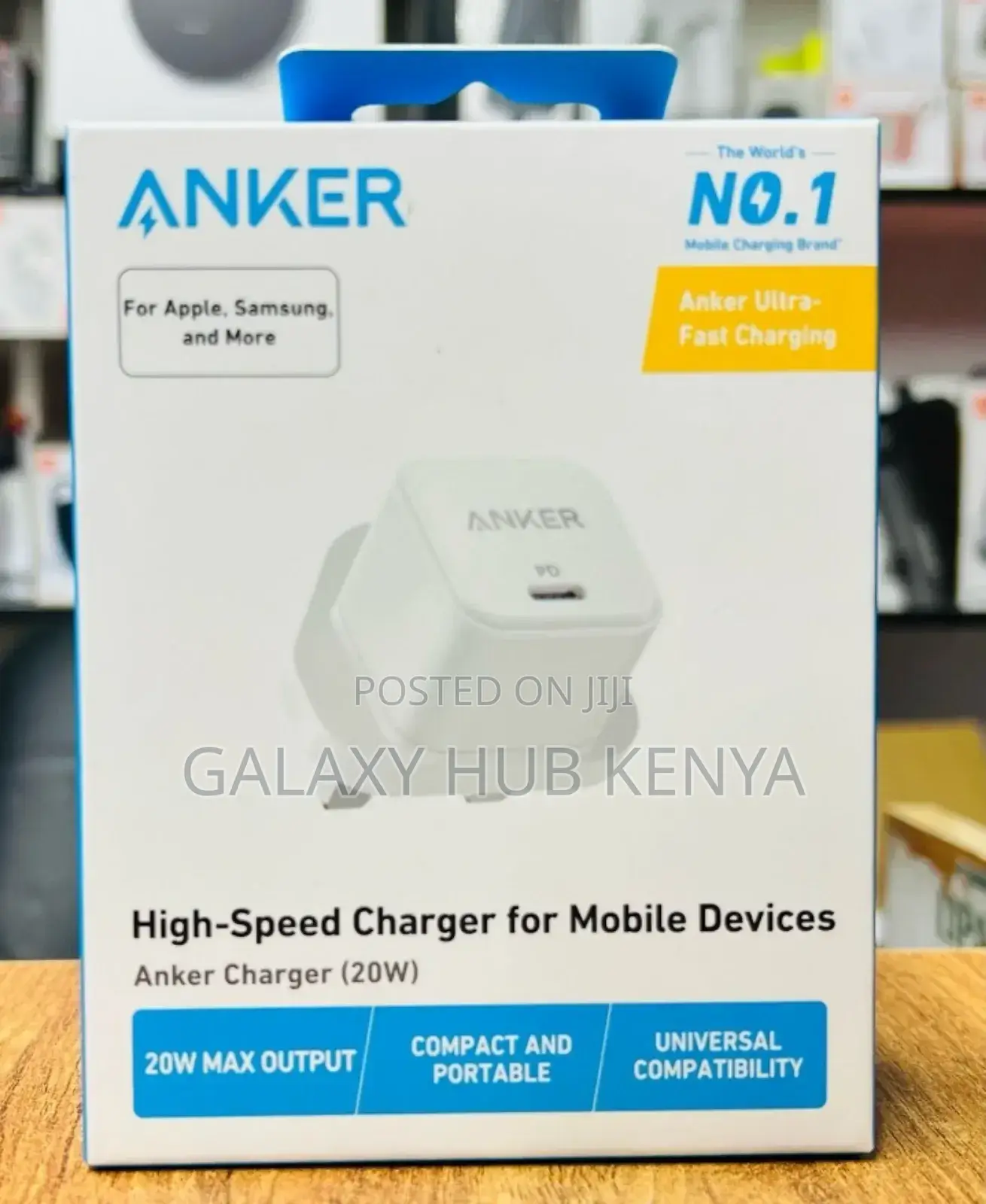 Anker Powerport Iii Nano 20w Wall Charger With Poweriq 3.0