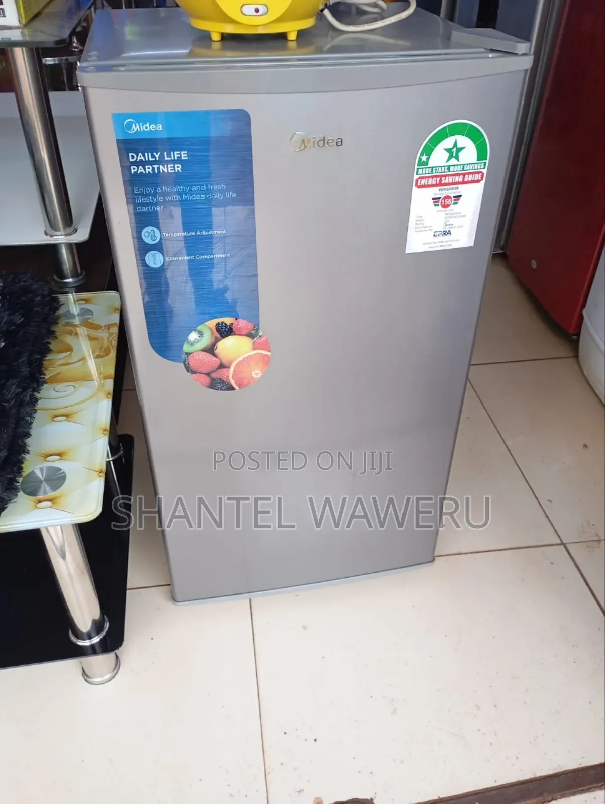 Smart Midea Refrigerator Single Door Fridge