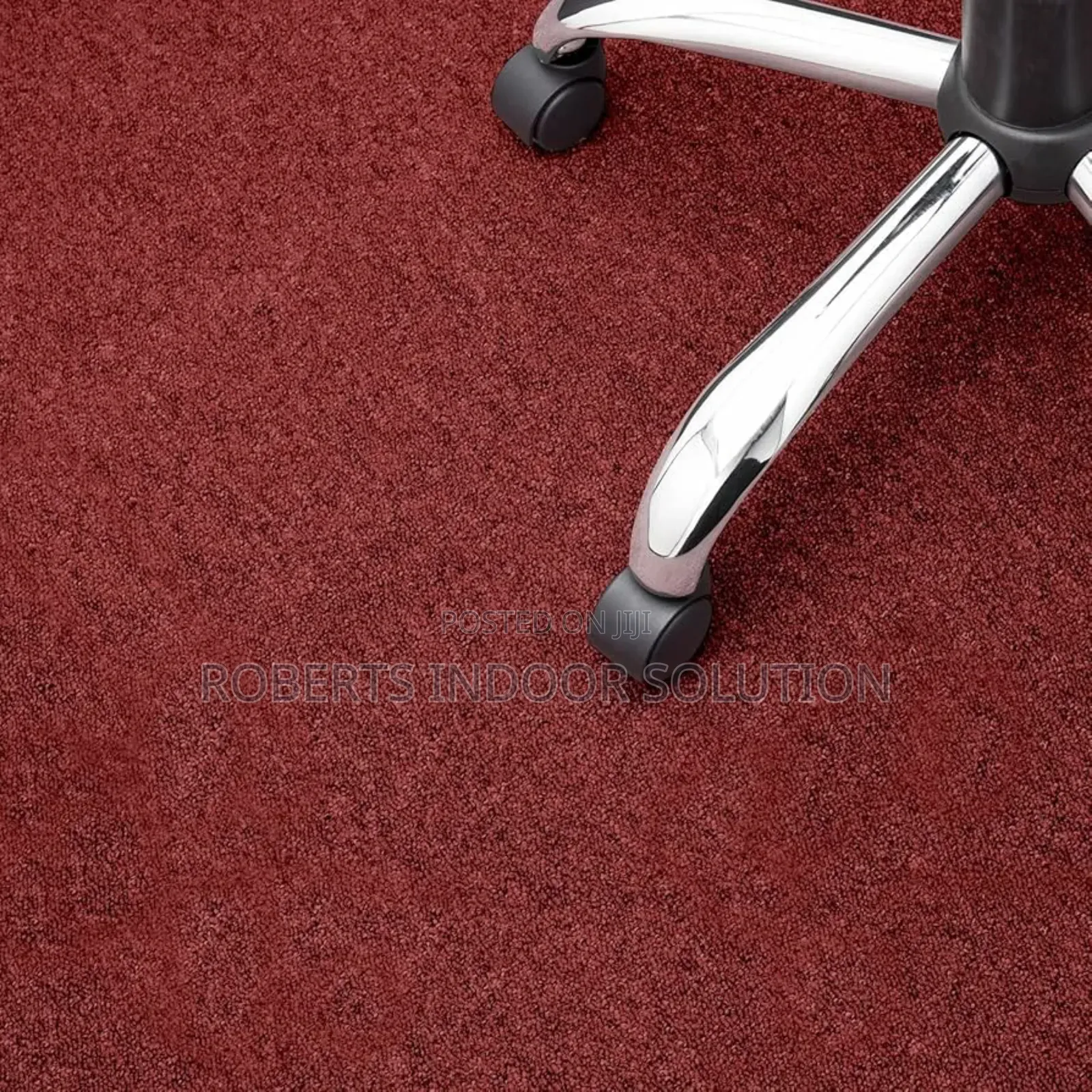 Maroon Delta Carpet 4mm Finish for Bedrooms Offices