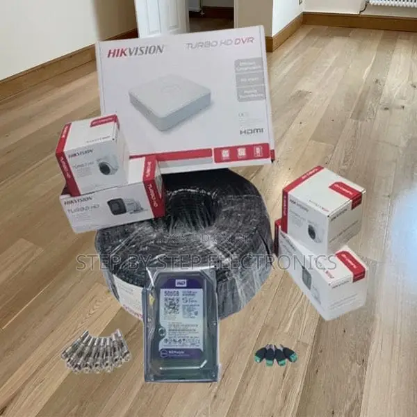 Motion Detection Hikvision 4 1080p CCTV Cameras Full Package