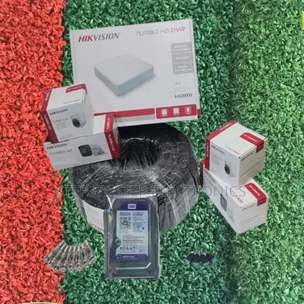 V380 Pro App Hikvision 4 1080p CCTV Cameras Full Package