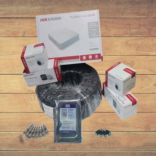 Cloud Storage Hikvision 4 1080p CCTV Cameras Full Package