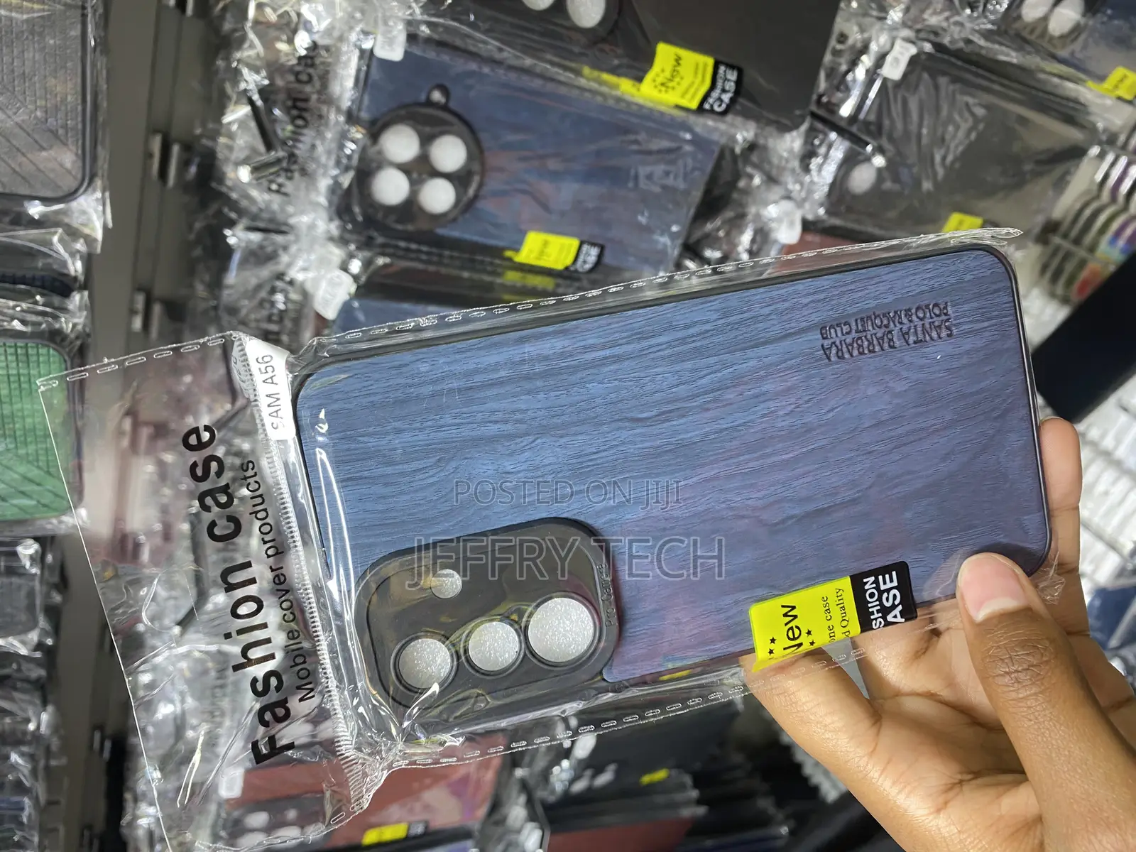 Faizzu Samsung Galaxy A56 Leather Case With Silicone Ends
