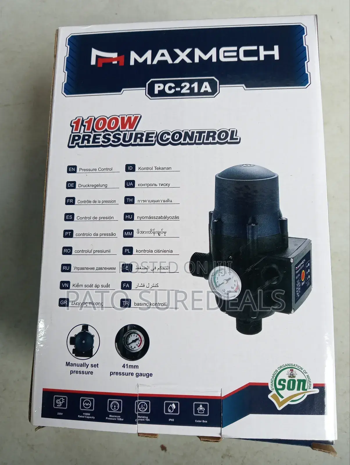 Pressure Control Switch