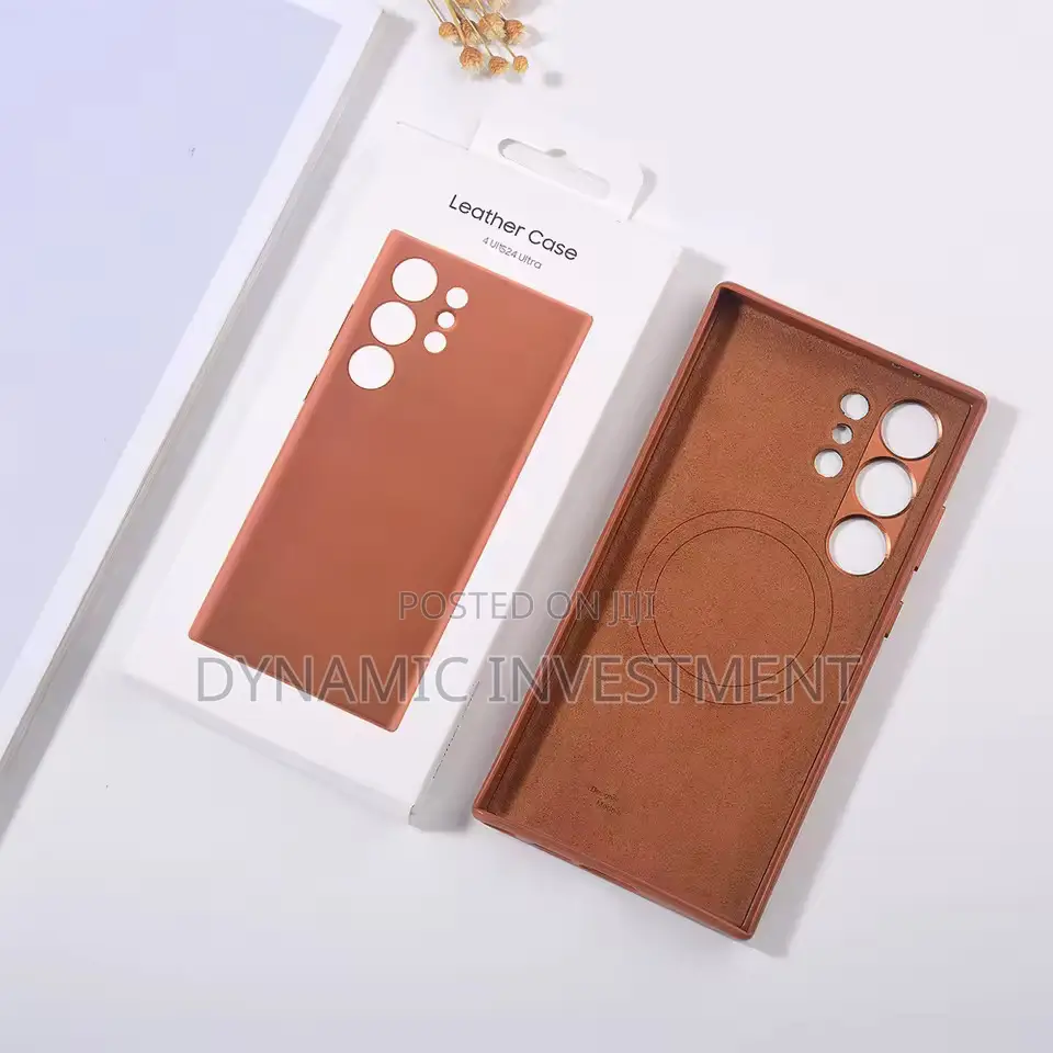 Samsung Galaxy S24 Ultra Leather Magsafe Phone Case/Cover