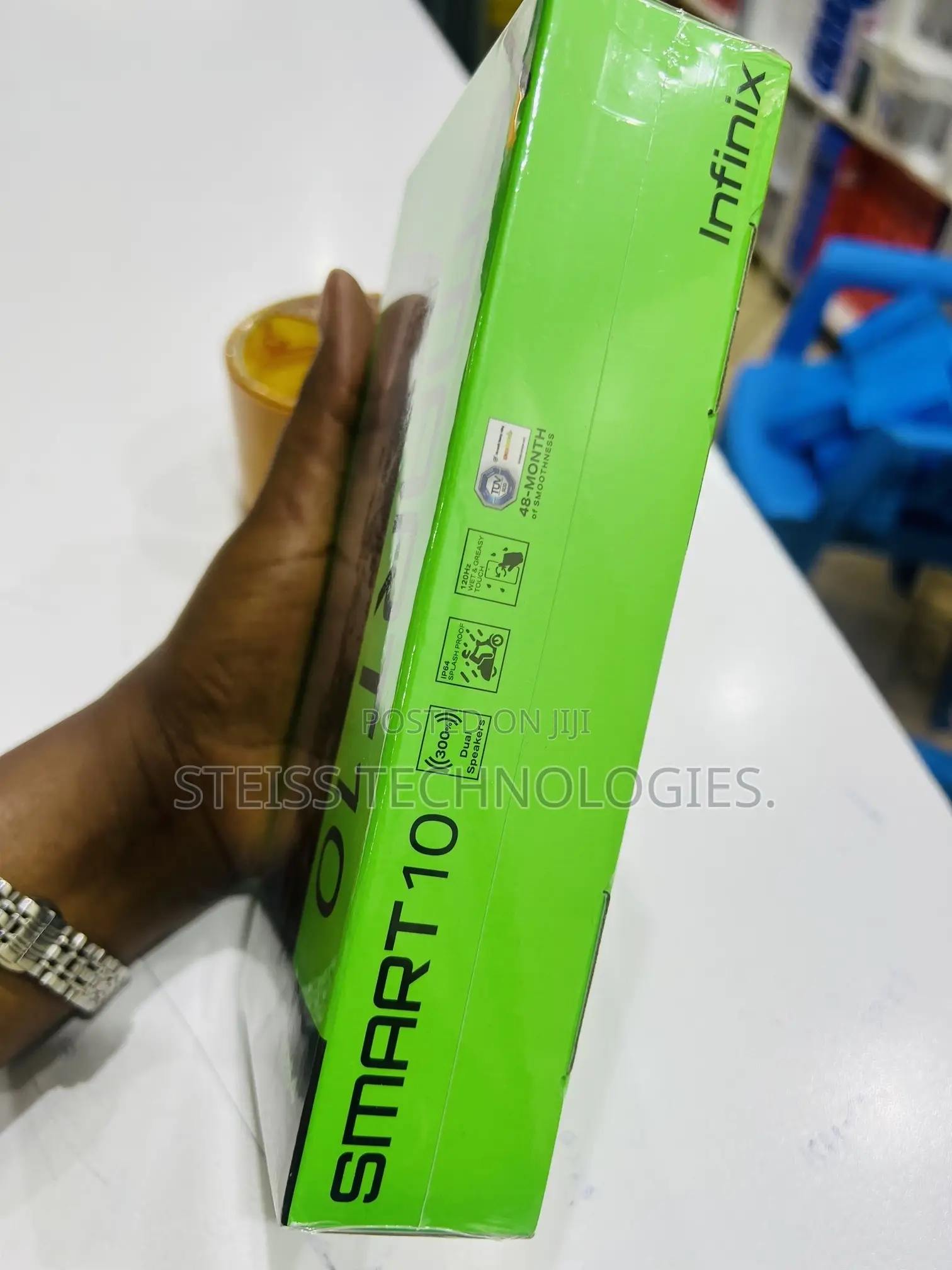 New Infinix Smart 10 128 GB Black