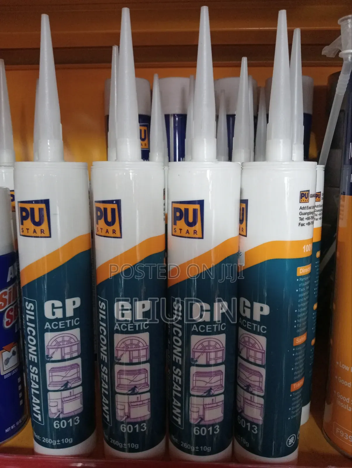 Gp Clear Silicone Acetic Clear