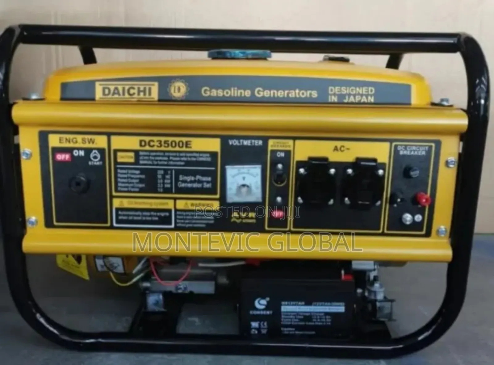 Daichi Gasoline Generator 6.5kva