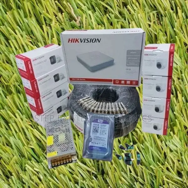 Maintenance-Free Hikvision 8 1080p CCTV Cameras Full Package