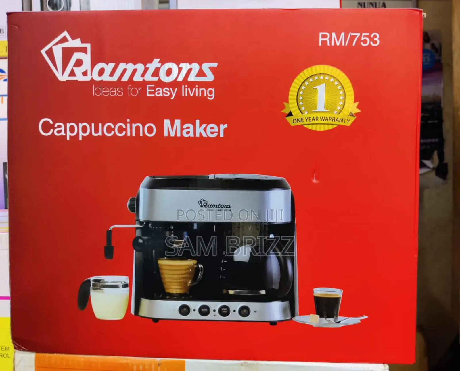 Ramtons Cappuccino Maker