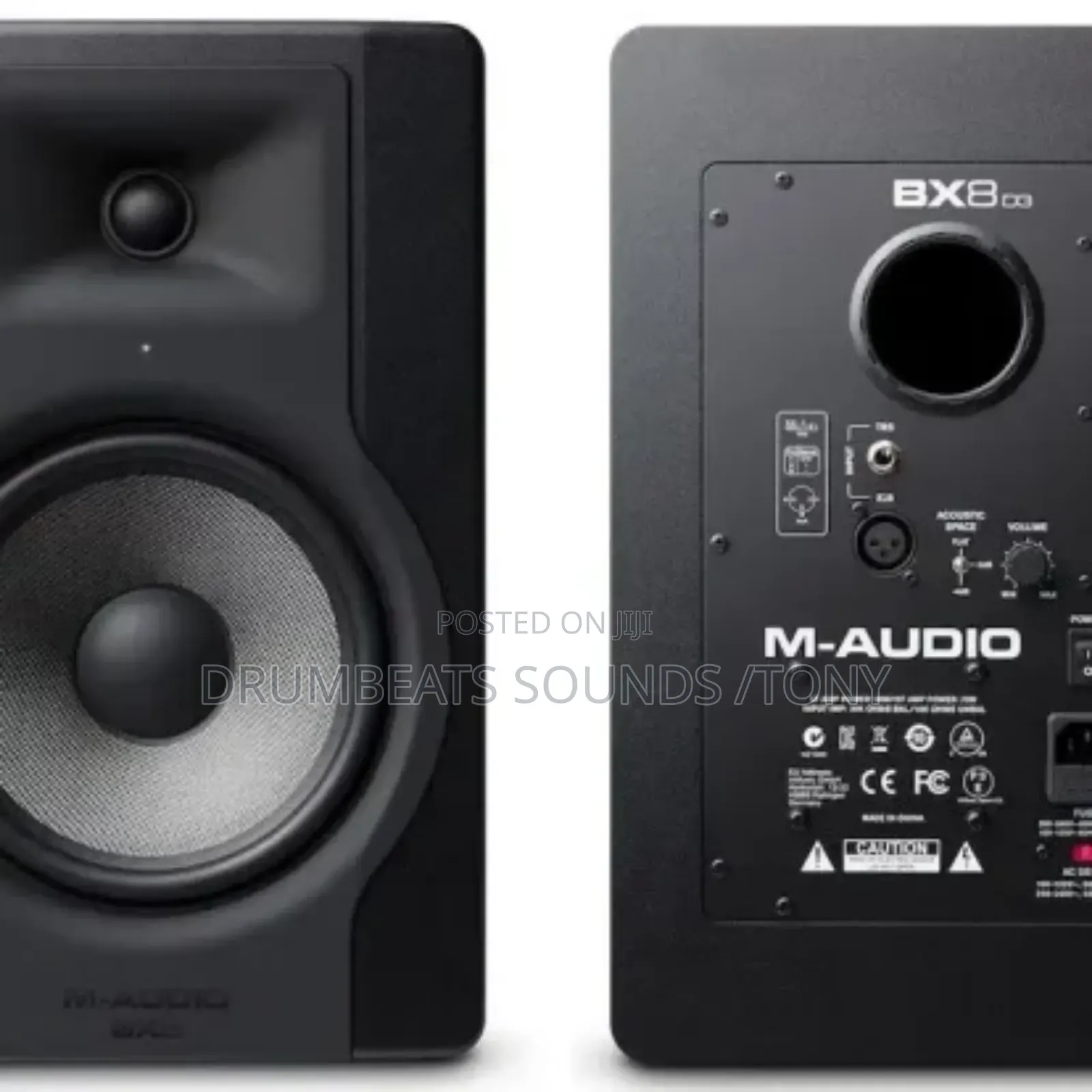 Studio Monitors Speakers D3 Bx8