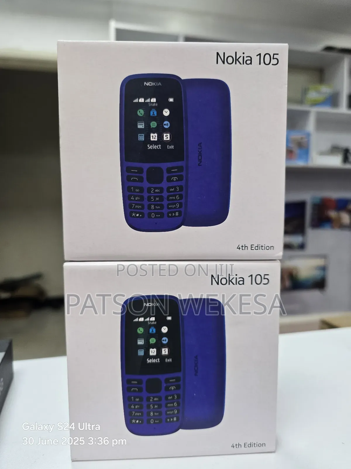 New Nokia 105 Black