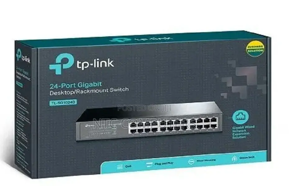 Tplink Tl-Sg1024d 24port Gigabit