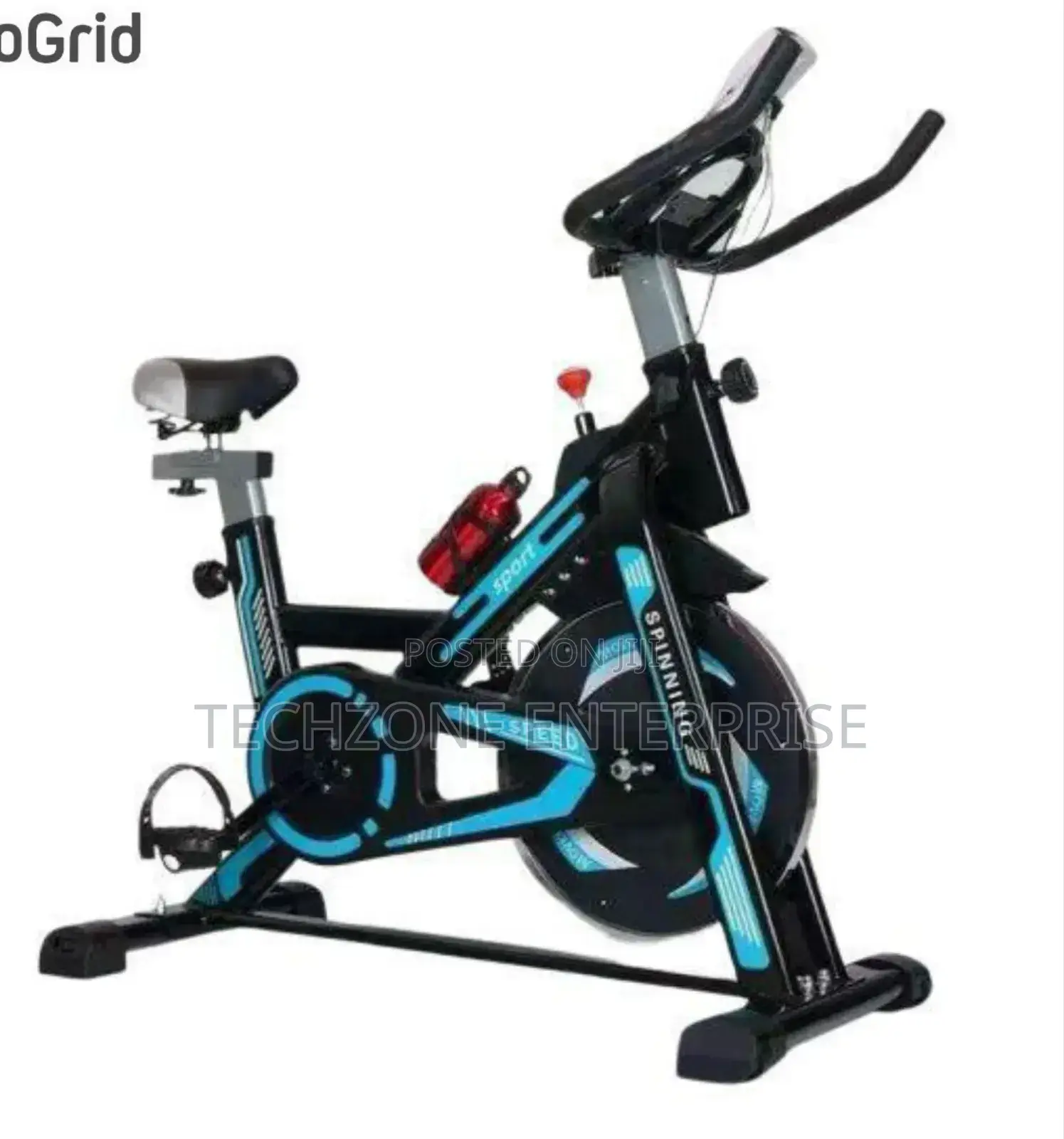 *Exercise Spinning Bike, 350lbs (160kg) Bt Connectivity,