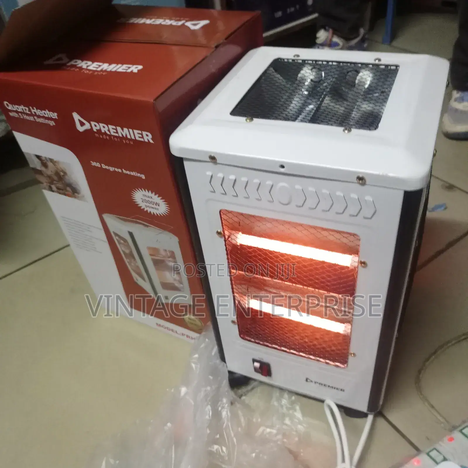Premier Room Heater 360 Degree Heating