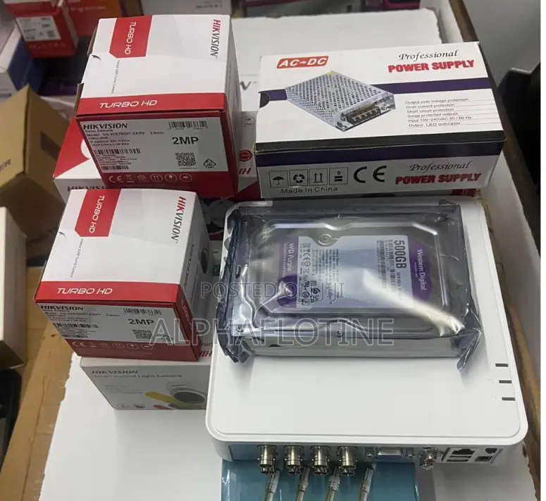 Hikvision 8 Channel 2mp 1080p Full Hd CCTV Kit System