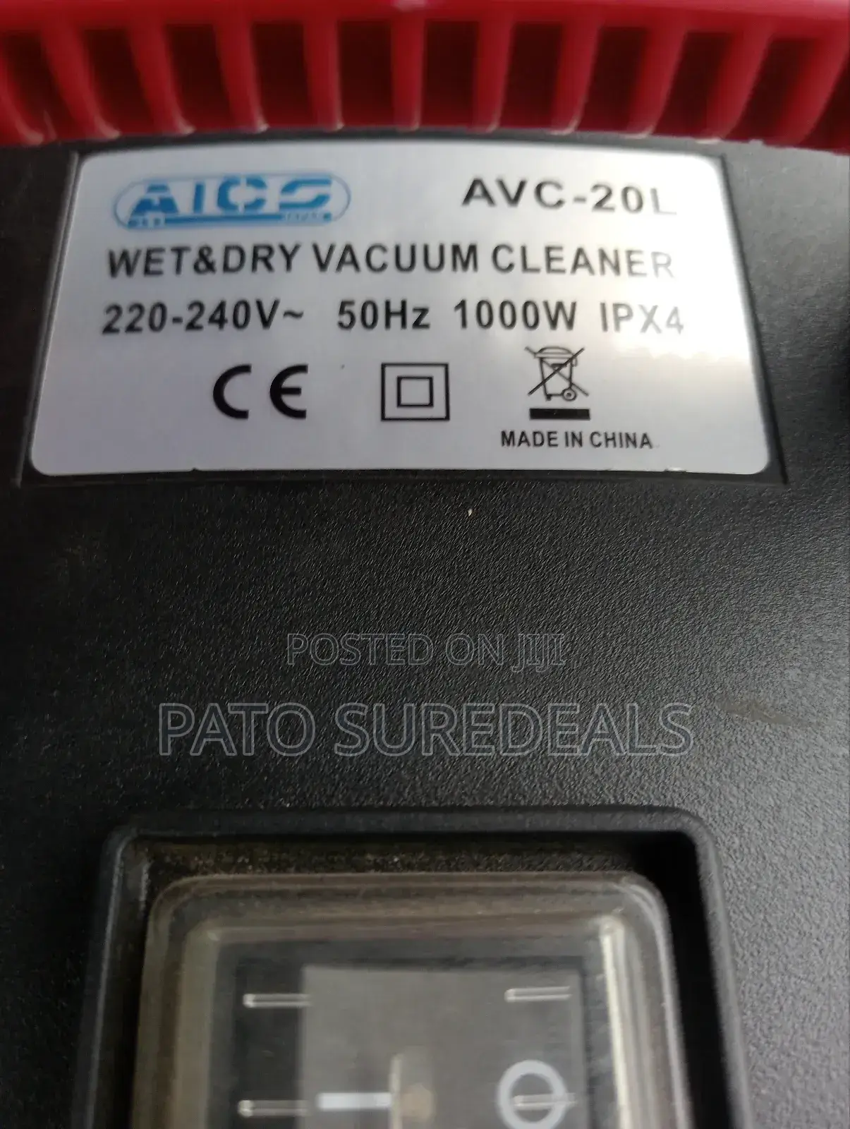 Wet and Try Vacuum Cleaner 20l