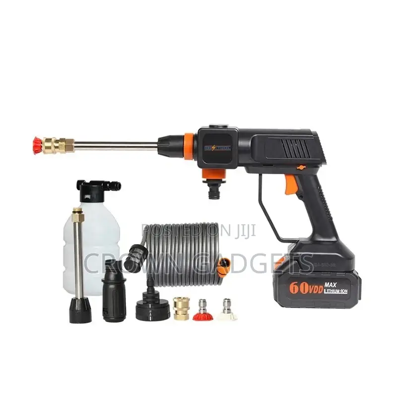Rechargeable Car Wash Kit – 24v Pressure Water Gun