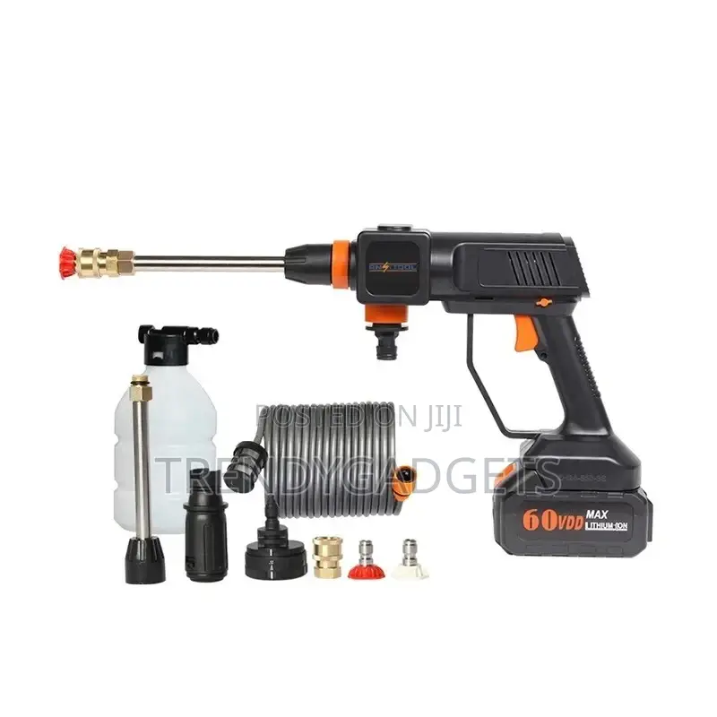 Rechargeable Car Wash Kit – 24v Pressure Water Gun
