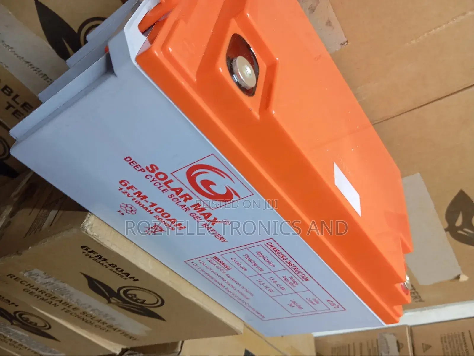 Solar Max Battery 100ah
