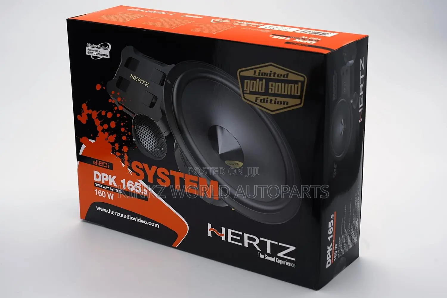 Hertz DPK 165.3 2-Way 4-Ohm Component Car Speakers System