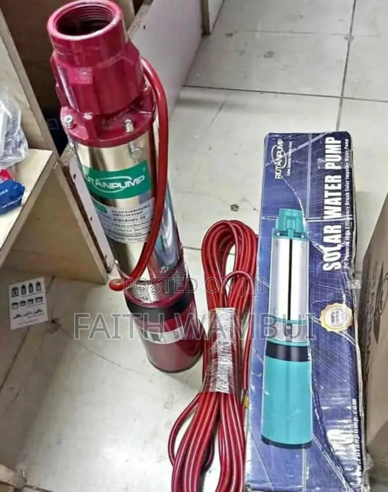 400w 50m 24 Rutan Submersible Pump/Submersible Water Pump Dc