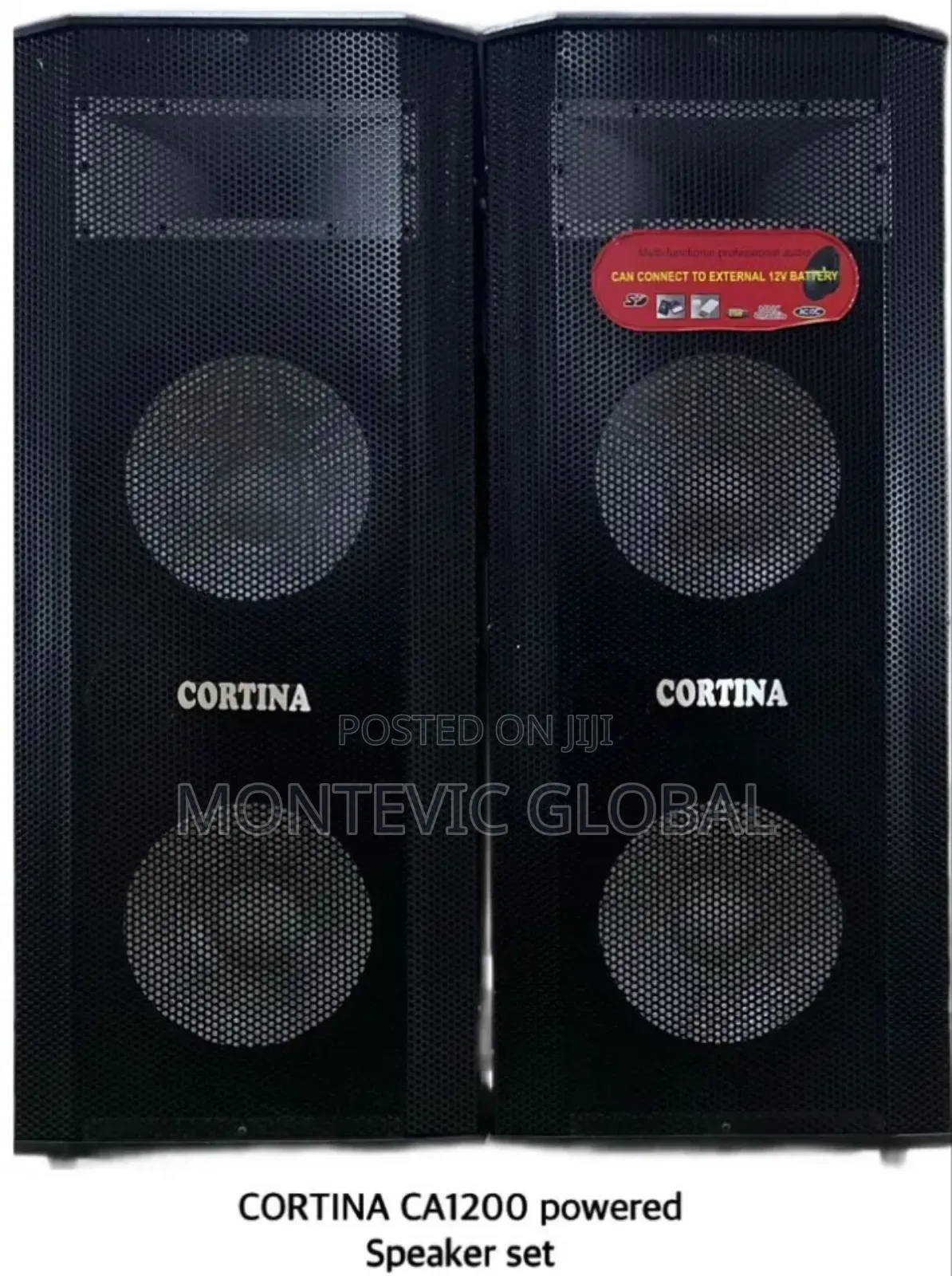 Cortina Powered Speakers Set