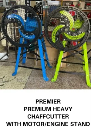 Chaff Cutter With Motor Stand