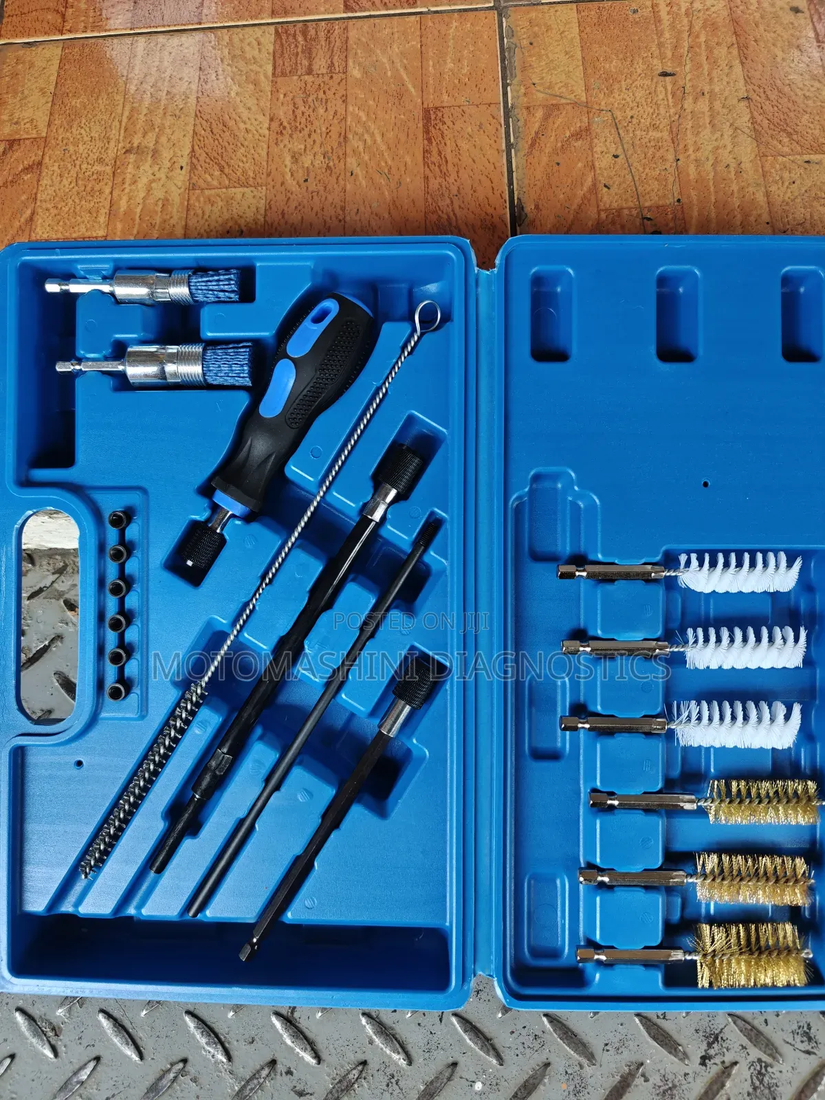 Diesel Injector Valve Seat and Shaft Cleaning Set