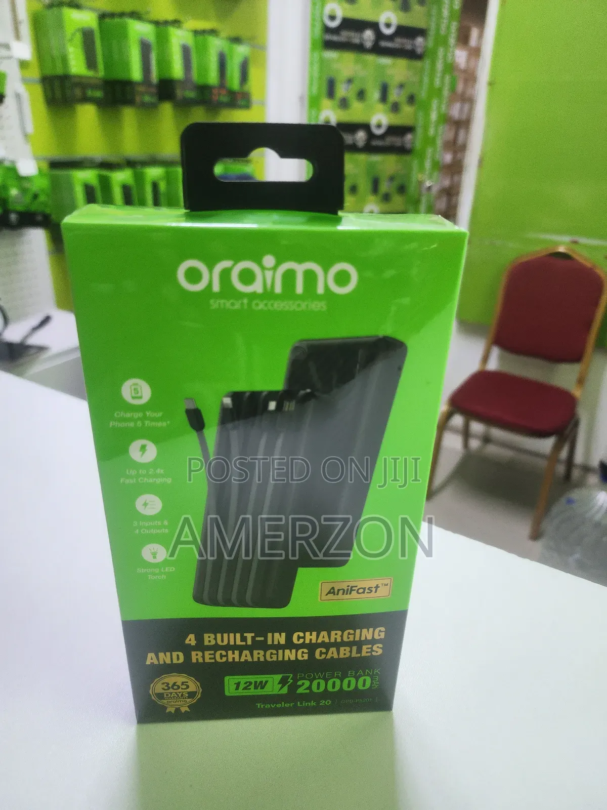 Oraimo Traveler 2 20000 Mah Powerbank