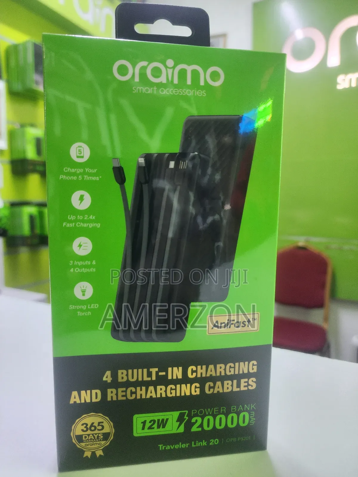 Oraimo Traveler 2 20000 Mah Powerbank