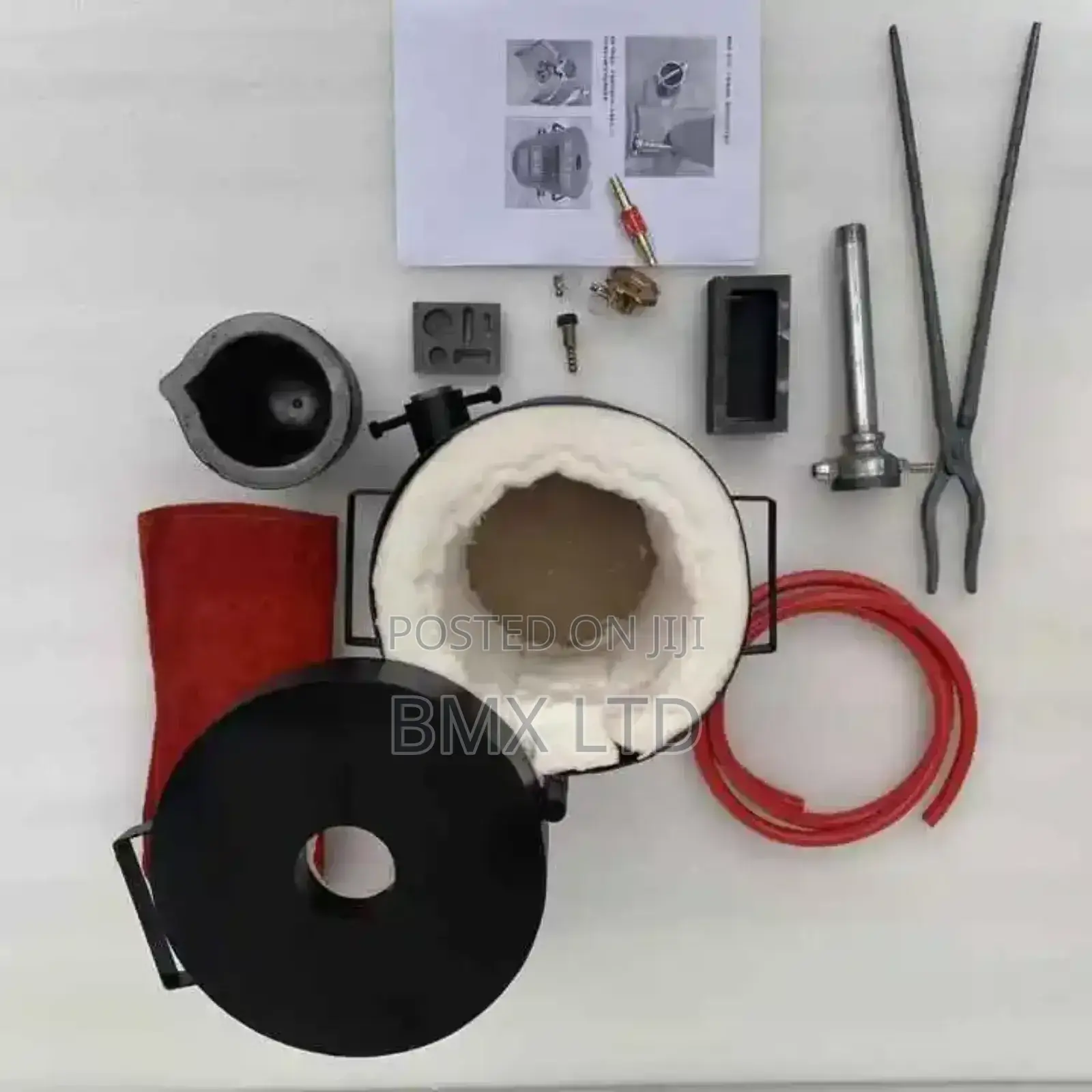 Fast Heating Propane Furnace for Metal Casting Task