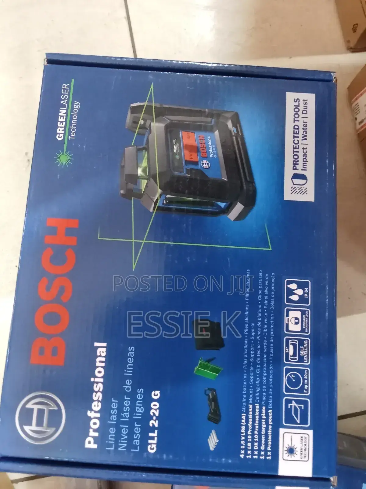 Distance Measure Green Laser Level GLL 2 20g