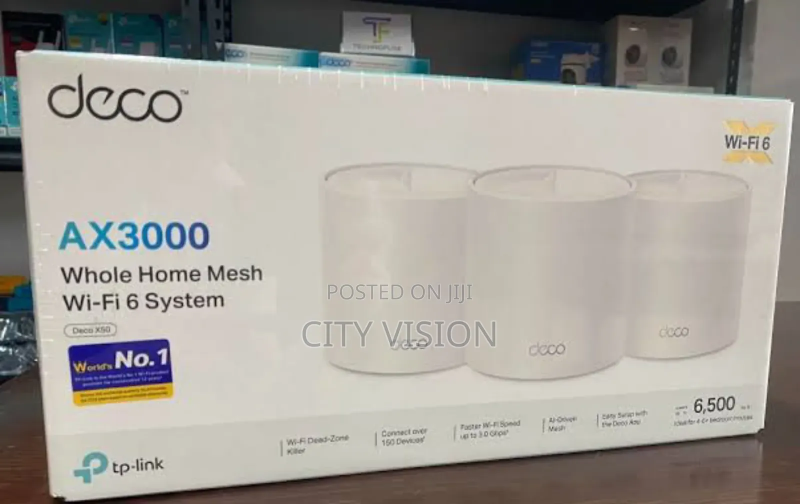 Tp Link Deco X50 Ax3000 Whole Home Mesh Wifi 6 System 3pack