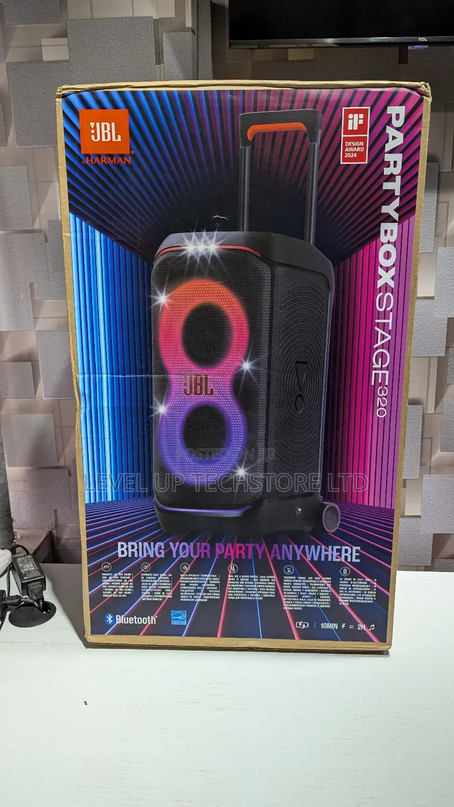 JBL Partybox Stage 320 Portable Party Speaker