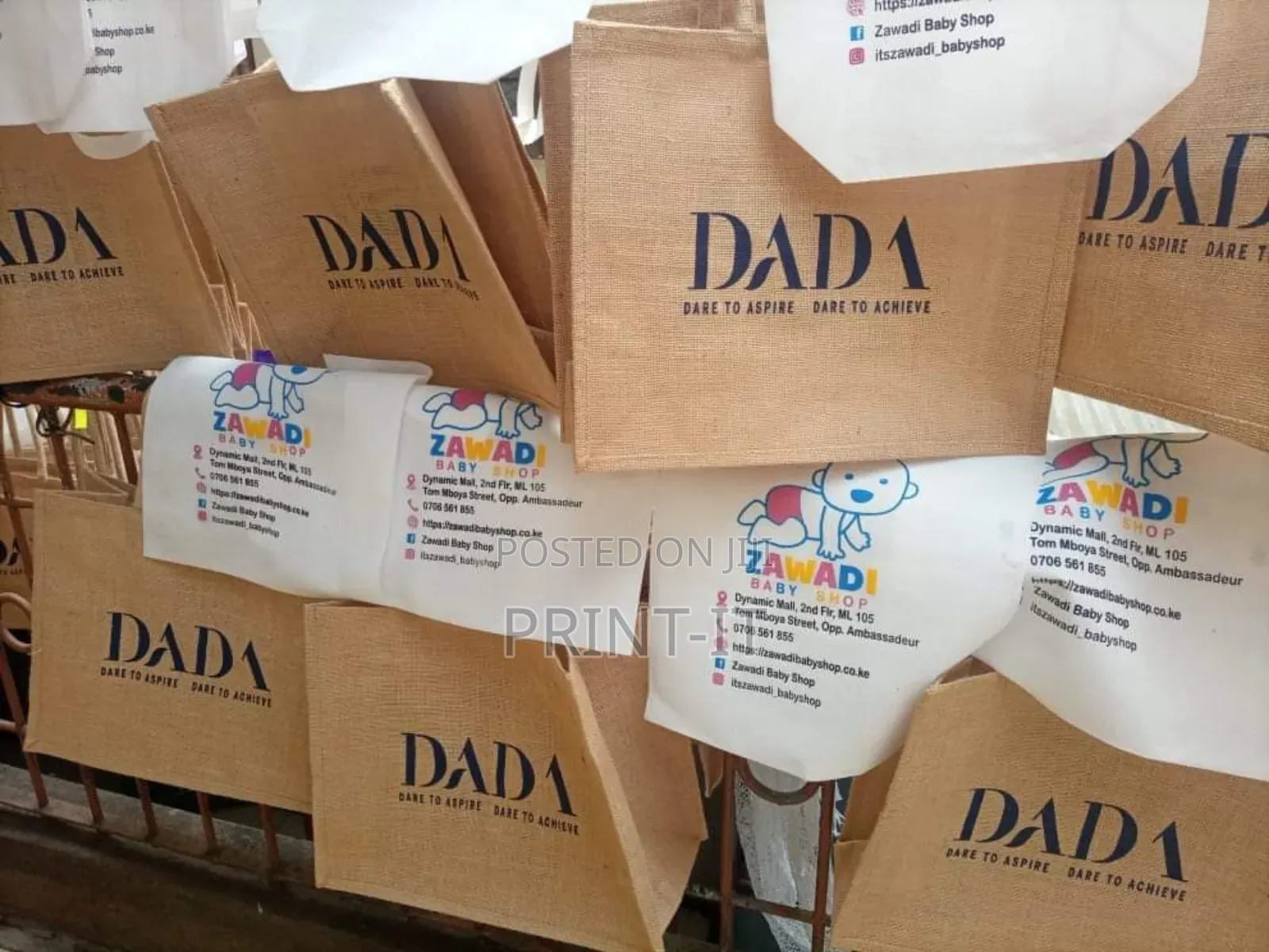 Non Woven and Jute Bags Printing