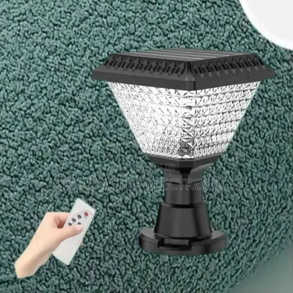 Inbuilt Battery Pillar Post or Compound Outdoor Solar Light