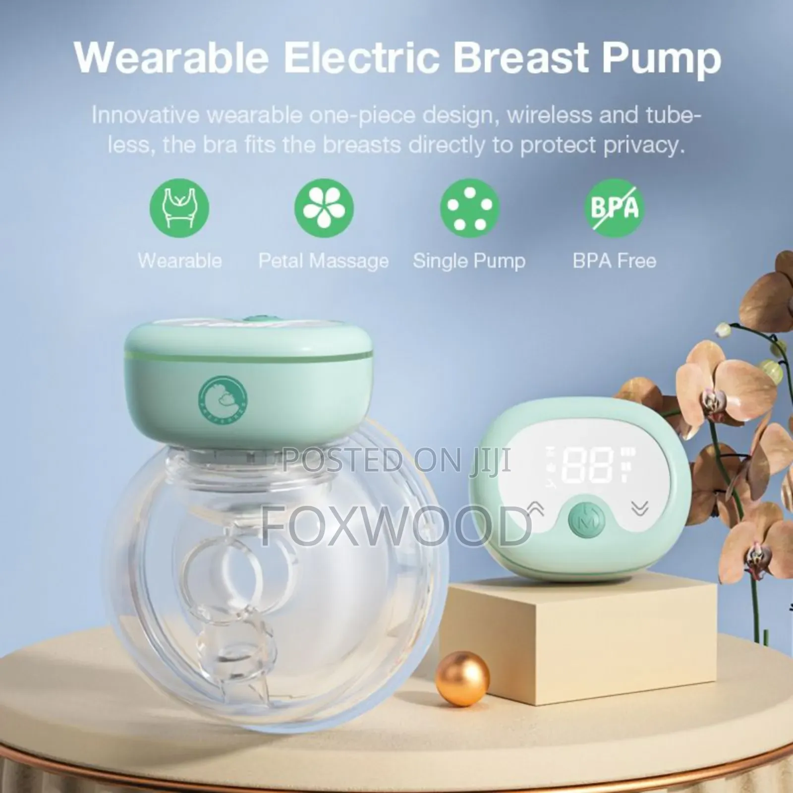 Wearable Rechargeable Electric Breast Pump*