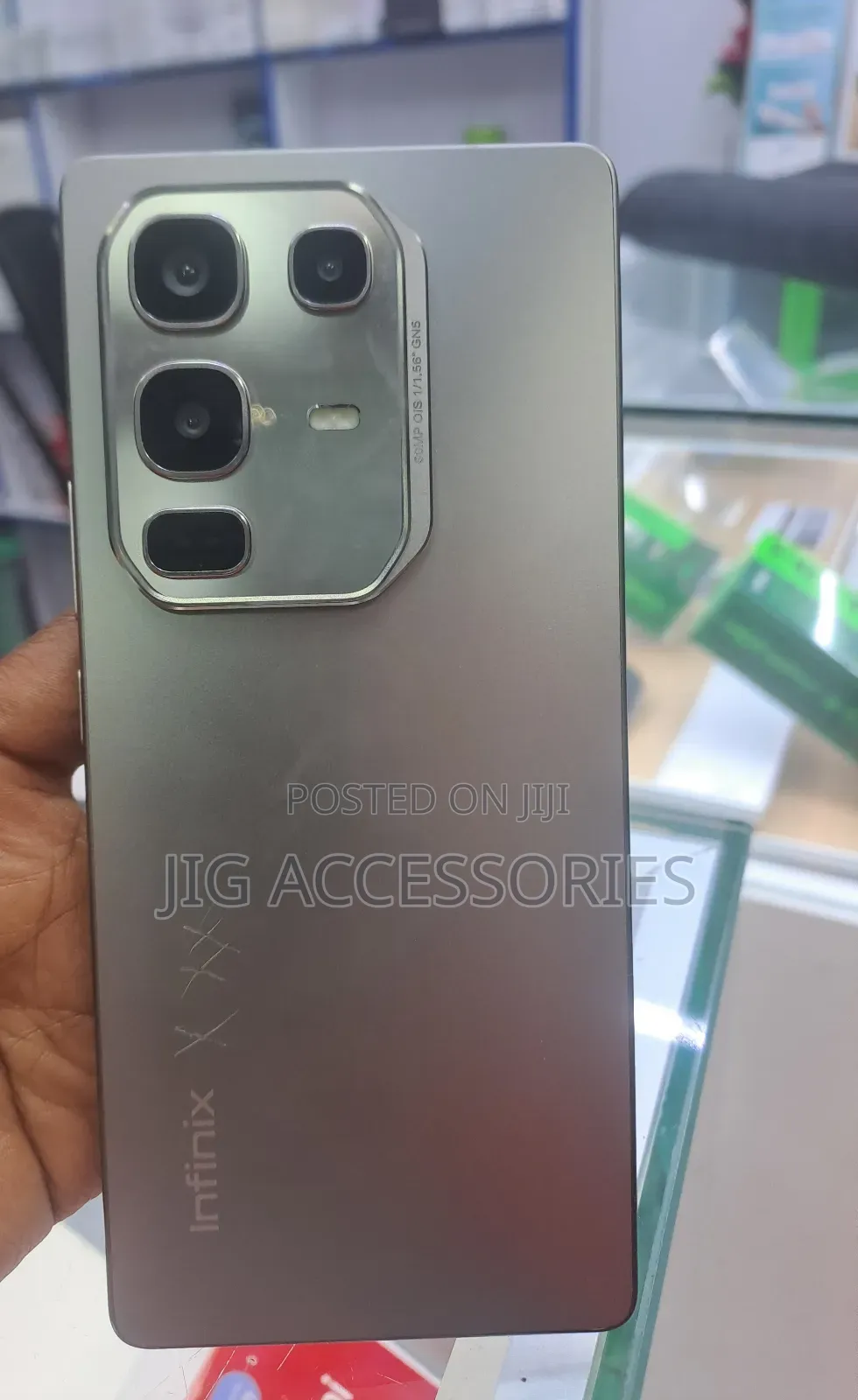 New Infinix Note 50 Pro 256 GB Gray