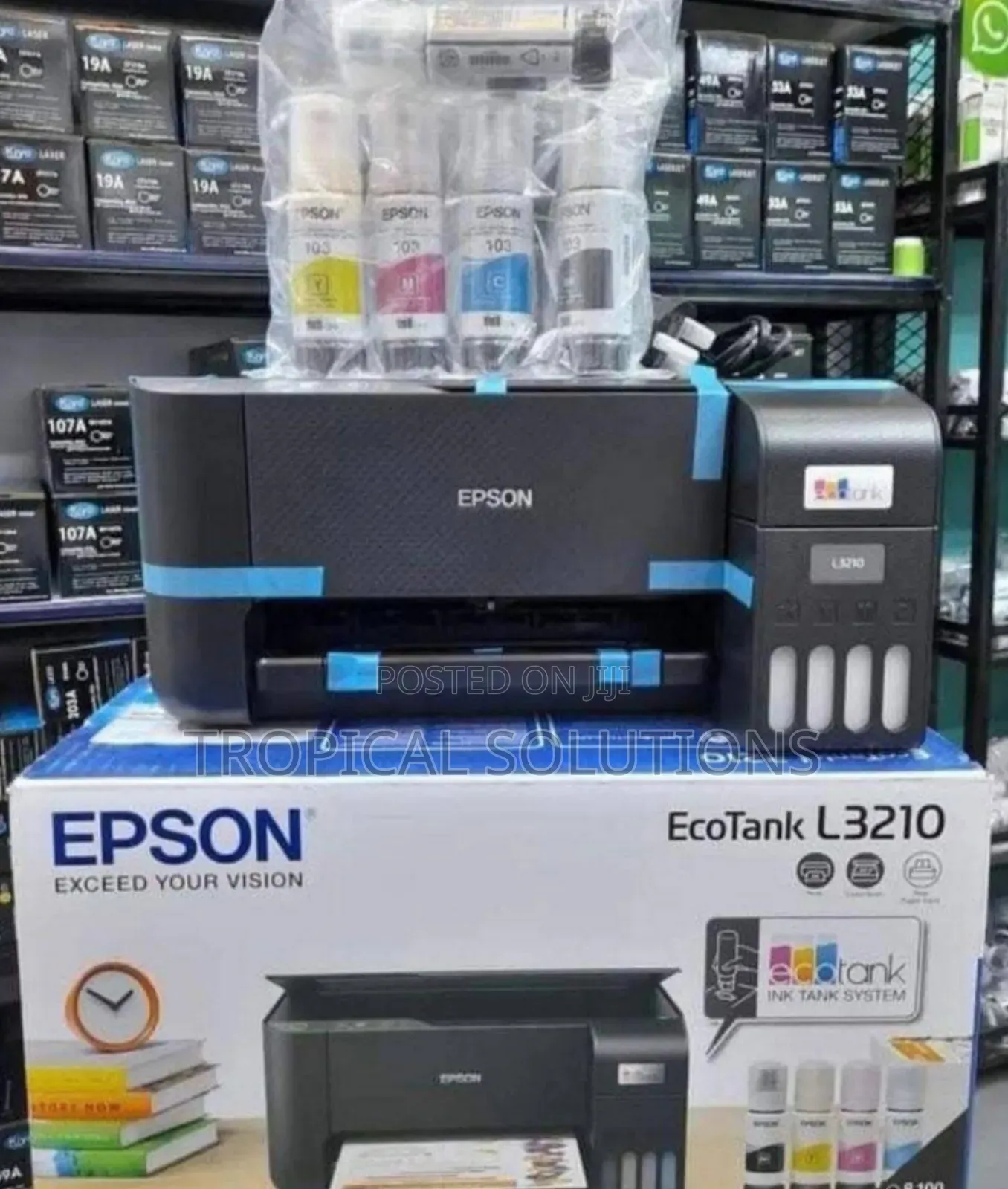 Epson L3210 Colour Printer (Print,Scan,Copy) Epson L3210