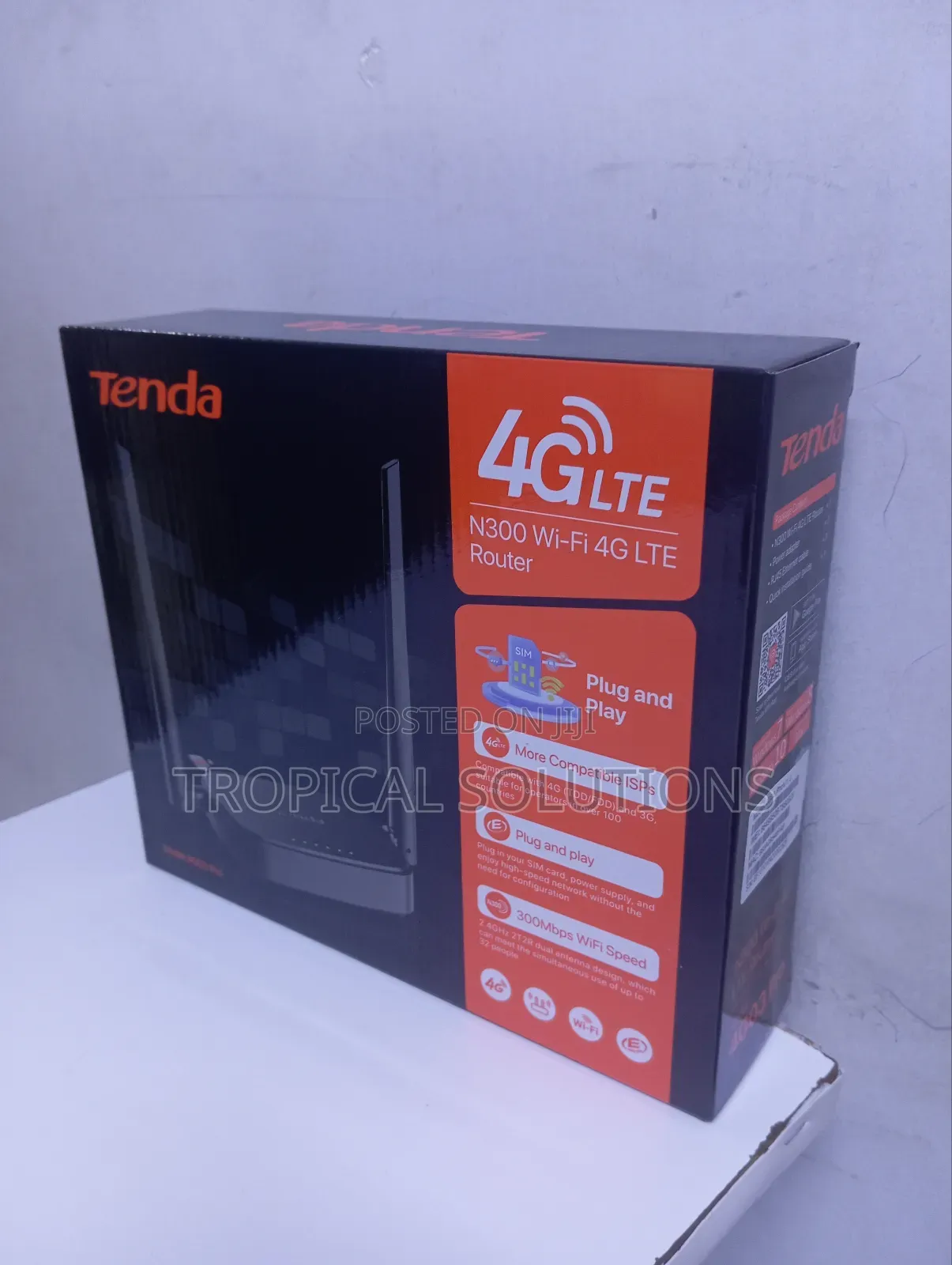 Tenda 4g03 Pro Router , Tenda N300 Wi- Fi 4g Lte