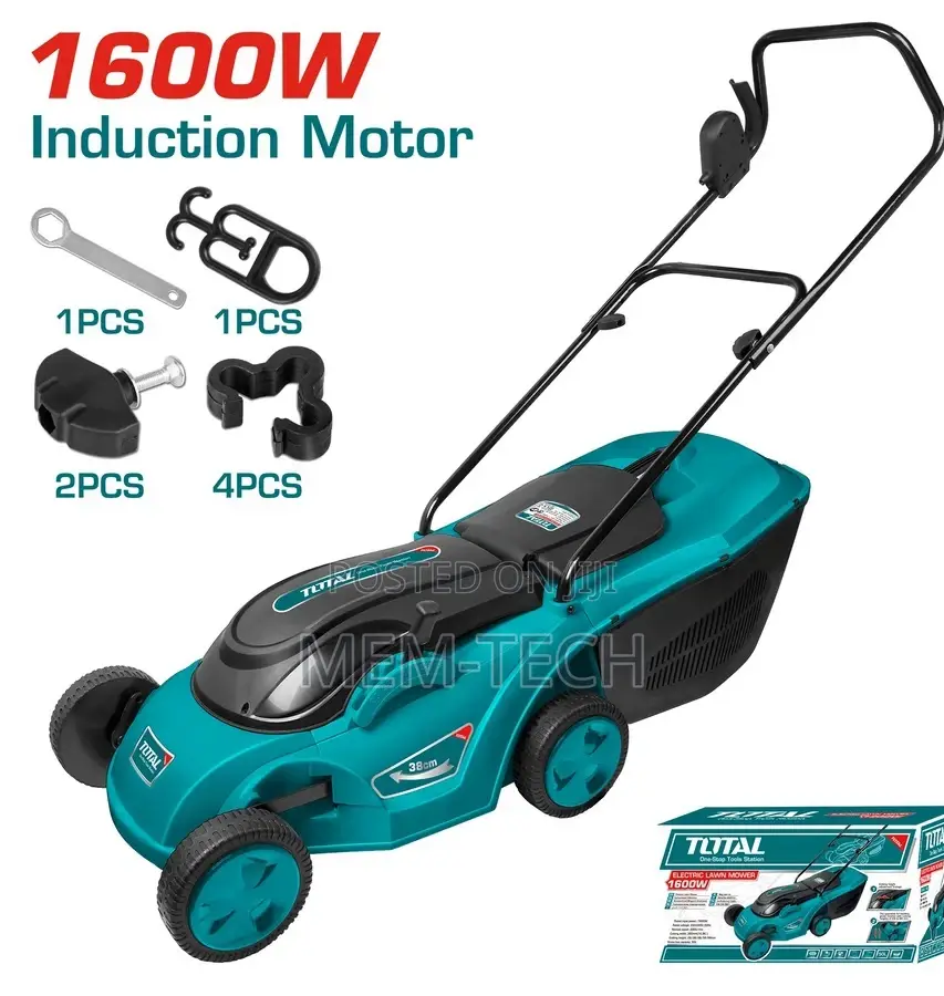 Total Tgt616151 Electric Lawn Mower 1600w