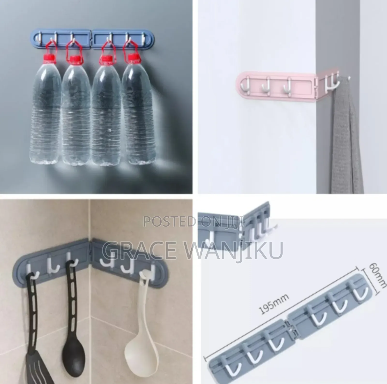 *Corner 6hook Flexible Hanger