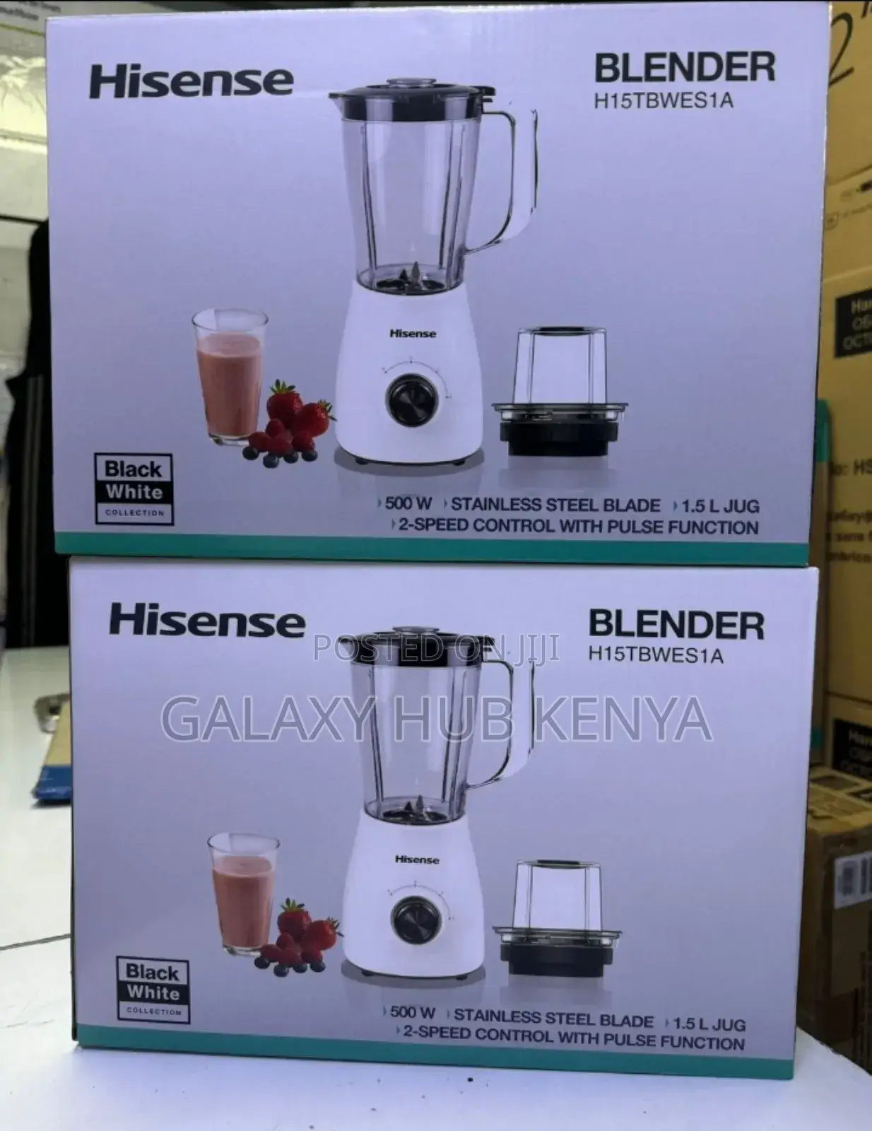 Hisense 1.5l Blender 2in1 (H15tbwes1)